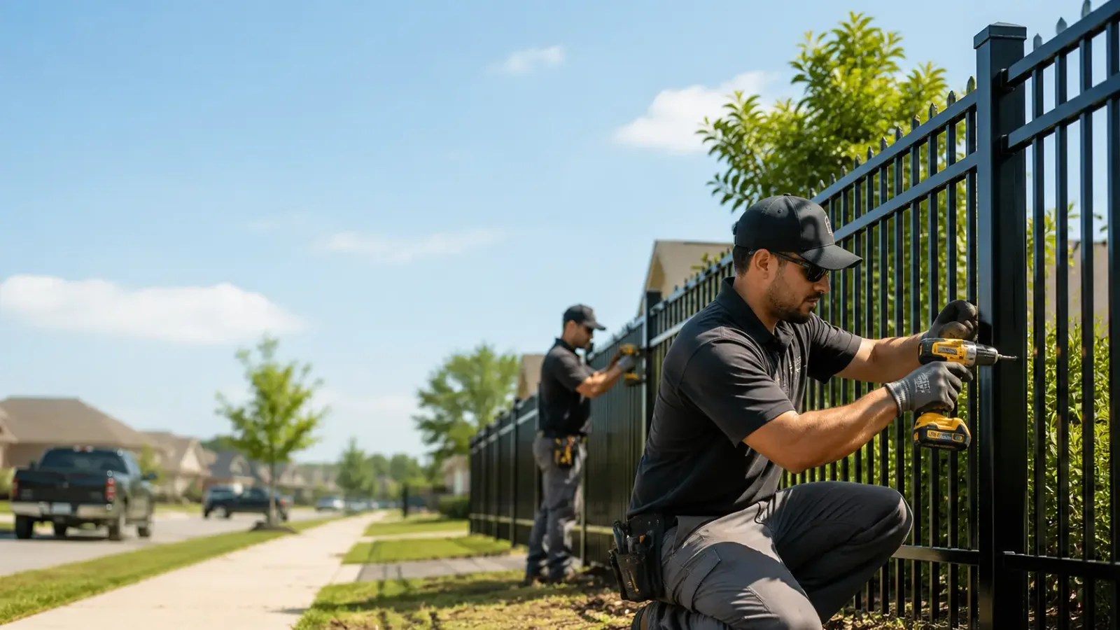 Metal Fence Installation in Casstown, OH